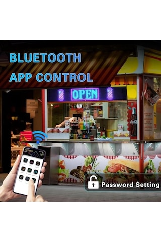 Artfulabode Rgb Panel Mobil Matrix Led Kumandalı Hareketli Ekran Dijital Dv