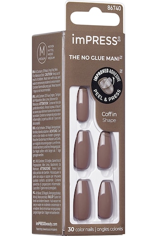 İmpress Color Kendinden Yapışkanlı Takma Tırnak Uzun Vizon