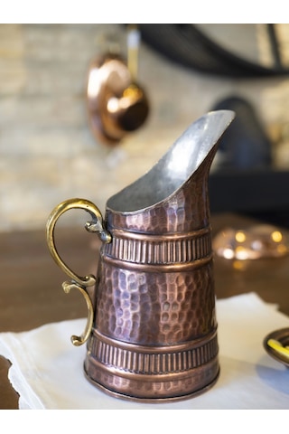 Bakır Sürahi Boza Model Oksitli