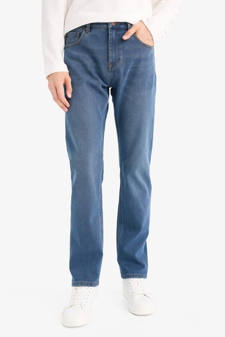 Defacto Sergio Regular Fit Normal Bel Boru Paça Jean Pantolon V0794az25wnnm28 Mavi-nm28
