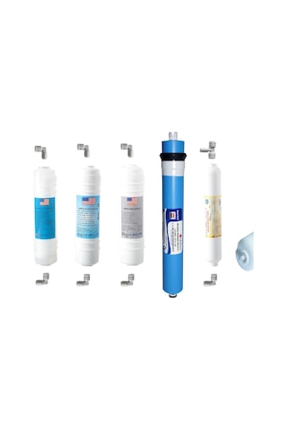 Filtre Dünyası Usa Inline Su Arıtma Filtresi LG Uyumlu Mebranlı Filtre Takımı 5Li