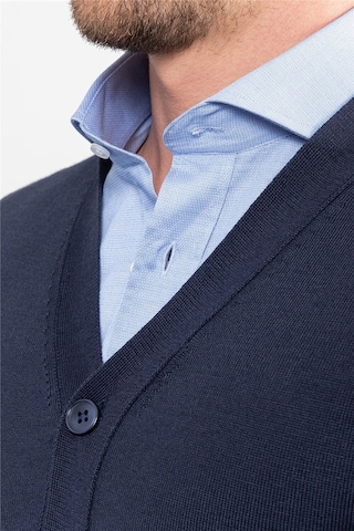 Tudors Erkek Slim Fit Lacivert Hırka-19735