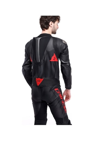 Dainese Daınese / Demon Sprınt Perf 1pc Leather Suıtblack/black Red Lava