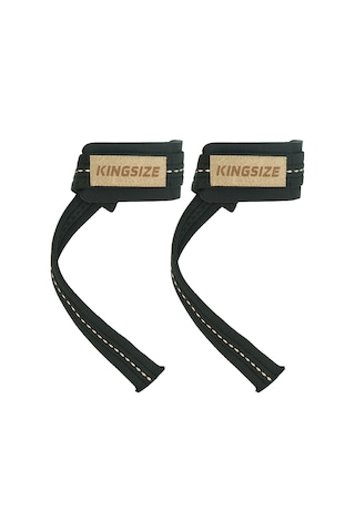Kingsize Padded Lifting Straps Siyah Siyah