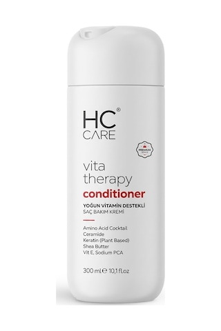 Hc Care Vita Therapy Vitamin Destekli Onarıcı Nemlendirici ve Besleyici Saç Kremi 300 ML