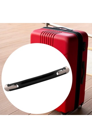 Homyl Bavul Sapı Tutacağı Sağlam Taşıma Kutu Seyahat Çantası Için Siyah Çok Renkli