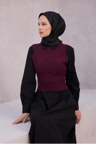 BELLİ Geometrik Desen İpek Twill Eşarp 4221d01 Siyah