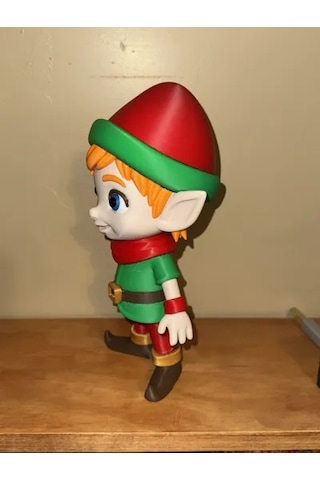 Sevimli Elf Figürü Masal Temalı Dekoratif Koleksiyon Biblosu