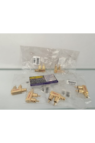 For-x Metal Y Fiş Xy-54t Kablo - Gold Jak1 Dişi 2 Erkek Çıkışlı