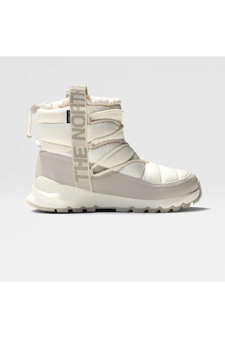 The North Face Thermoball Su Geçirmez Lace Up Kadın Bot Nf0a5lwd32f1 Beyaz