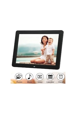10 İnç Lcd Ekran Dijital Fotoğraf Çerçevesi Video Oynatma + Mp3 Diğer