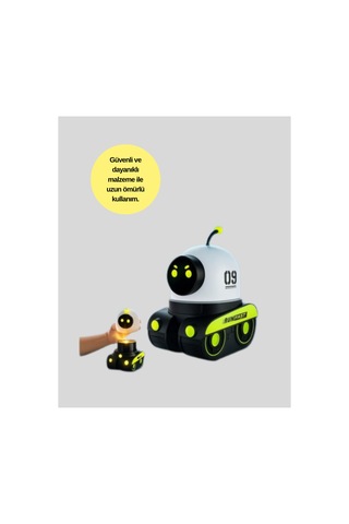 Çocuk Odası İçin Müzikli Ve Işıklı Robot Projektör Çok Rnekli