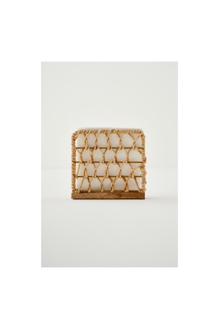 Bella Maison Sierra Peçetelik Naturel 17x4,5x16 Cm Naturel