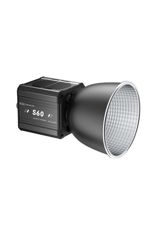Liyadi S60 60w Power Adaptörlü Bi-color Cob Video Ve Fotoğraf Işığı