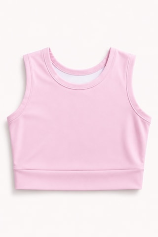 Esila Kids Kız Çocuk Mayo Takım Şort Etekli Alt Ve Üst Pembe