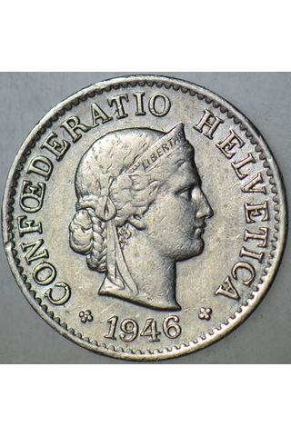 İsviçre 5 Rappen 1946. 46526167
