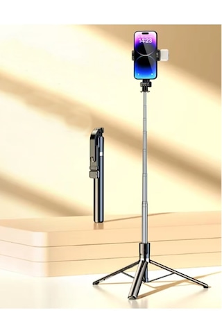 Kumandalı 1,7m Büyük Boy Tripod Pro Çubuğu R1s-l