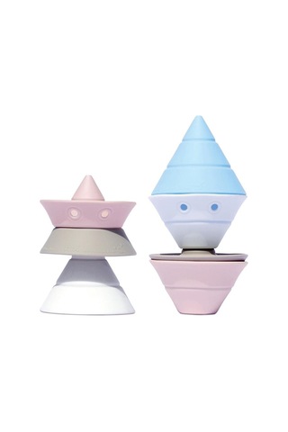 Moluk Hix - Pastel White, Baby Pink, Beige, Ice Blue