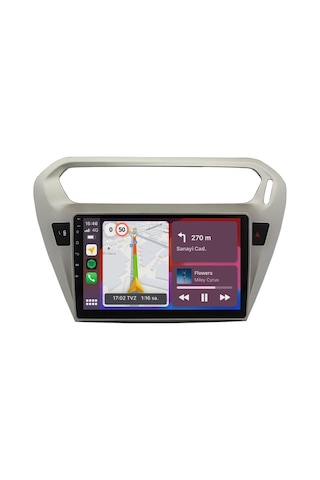 Peugeot 301 Android Multimedya Sistemi Gri 2012-2024 Clarion 4/64