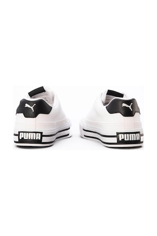 Puma Court Classic Vulc Fs Beyaz Siyah Unisex Sneaker 396353-02 Beyaz - Siyah