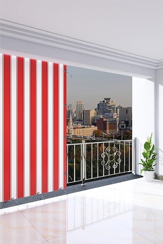 Nivemeshome Balkon Perdesi Branda Güneşlik 6 Renk Seçeneği, 250 X 215 Tybo6af2ıp3ıwsd703 Çok Renkli