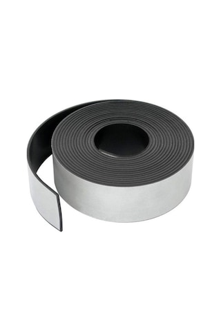 1 Metre Geniş Ve Kalın Yapışkanlı Şerit Mıknatıs Magnet Genişlik 3cm - Kalınlık 2mm