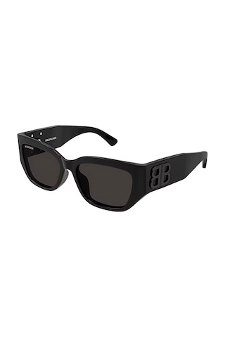 Balenciaga Bb0361sk Unisex Güneş Gözlüğü Siyah