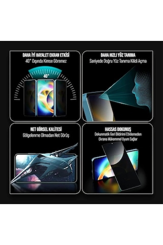 Apple Uyumlu iPhone 17 Pro Max Kırılmaz Cam Hayalet Ekran Ve Antı Stati