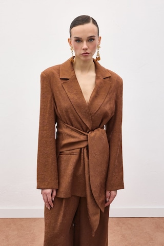 Freya Ceket - Kahve-137135 Kahve