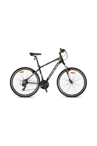 Kron Tx100 28 Jant Trekking 16 Kadro Hd Şehir Bisikleti Siyah Gri Turuncu Çok Renkli