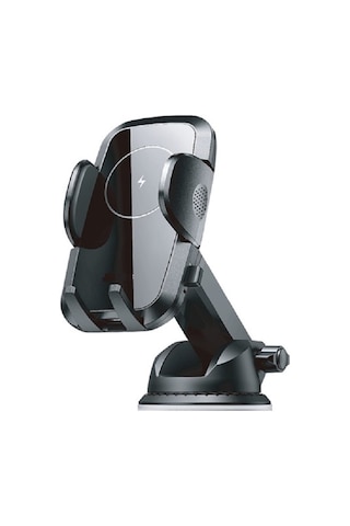 Hp-a04 15w Kablosuz Şarj Araba Telefon Tutucu Ayarlanabilir Cam V