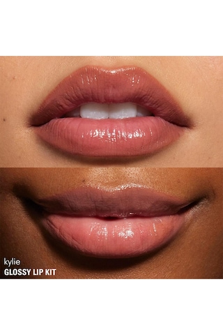 Kylie Glossy Lip Kit Dudak Kalemi Ve Parlatıcı Set Kylie 808 Kylie