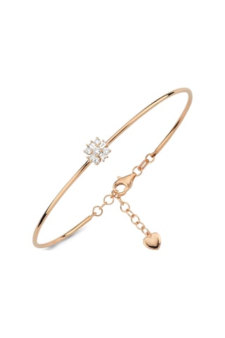 Nadias Jewellery Baget Pırlanta Bileklik N11.41
