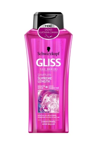 Supreme Length Saç Bakımı Şampuan, 400 Ml X 2, Keratin Serum Ve Mikro Onarıcı Yağ 101235102336