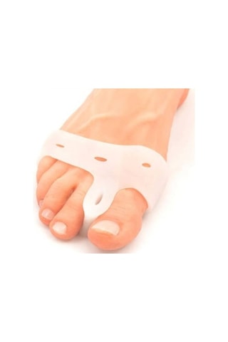 Büro Ev Ofis Personeli İçin Makaralı Ayak Parmak Metatars Korur Silikon