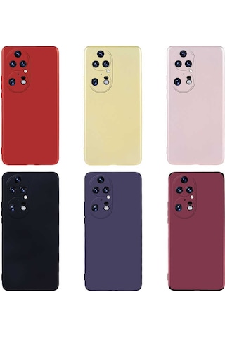 Huawei P50 Pro Kılıf Soft Mat Premier Case Kapak