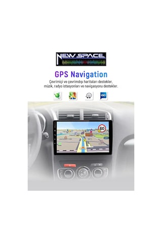 Citroen C4 Android 2gb Ram 32gb Rom Navigasyon Carplay Multimedya