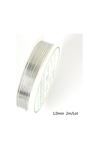 Akyolhobi 5 Metre Alüminyum Tel - 1Mm Deney Hobi Ve Tasarım Teli 299684751
