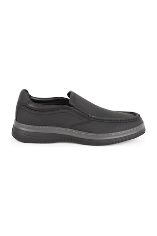 Erkek Günlük Ayakkabı Hakiki Deri Mokasen Dikişli Pratik Slip-on Esnek Hafif Eva Taban Sneaker Lbr H1094 Syh-gri