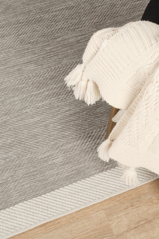 Sisalux 3087 Gri Beyaz Sisal Dokuma Jüt Kilim Hav Toz Vermez Halı Salon Mutfak Oturma Odası Halısı Gri - Beyaz