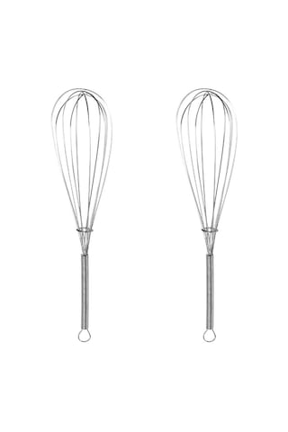 Sones 2 Adet Ev Tipi Manuel Yaylı Çırpıcı Elde Taşınabilir Paslanmaz Çelik Mini Çırpma Teli, Boyut: 12 İnç Diğer