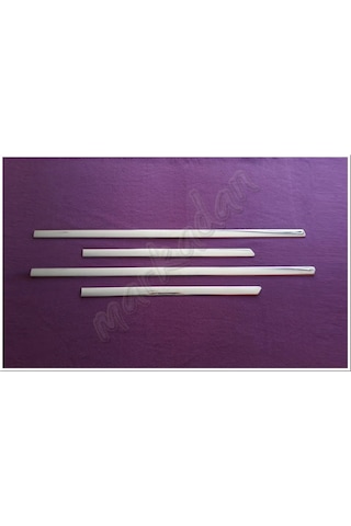 Woc Chrome Vw Bora Krom Yan Kapı Çıtası 1998-2004 4 Parça Paslanm