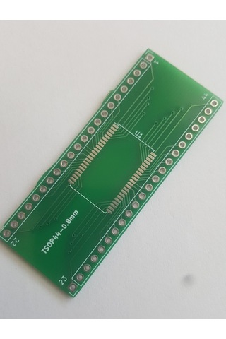 TSOP44 0,8mm DIP Çevirici PCB Adaptör