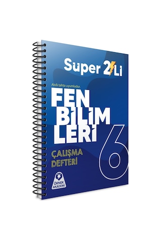 6. Sınıf Süper İkili Fen Bilimleri Seti Örnek Akademi