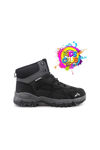 Cool Alfa-25 Ortopedik Kaymaz Taban Softshell Unisex Bot Siyah