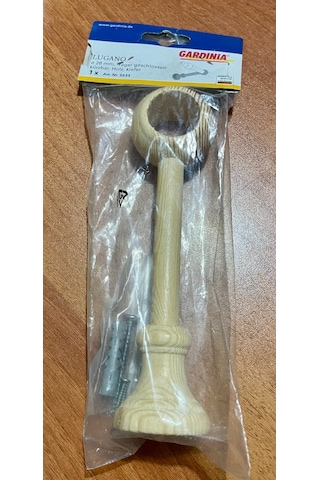 Rustik Taşıyıcı Ayak 28 Mm Doğal Çam Renk