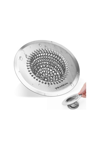 Moveevo 304 Paslanmaz Çelik Saç Tutucu: Artık Tıkanıklık Sorunu Duş, Banyo, Lavabo İçin Hızlı Su Akışı Ve Kolay Temizlik - Dayanıklı Tıkanıklık Engeli Diğer