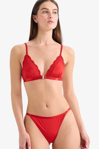 Defacto Saten Brazilian Külot Fall İn Love G1140ax25wnrd79 Kırmızı-rd79