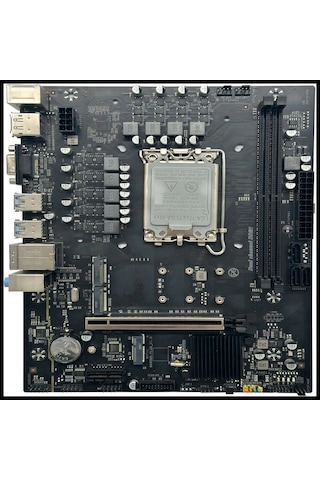 Arktek Alpha Force, Ak-b760m Eg, 2xddr5, 2x M.2, D-sub, Hdmı, Dp, 12-13.14.nesil, Lga1700 Soket, Ana