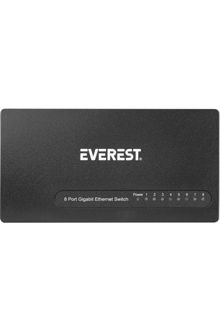 Everest ESW-808 Hub 8 Port 1000mbps Gıgabıt Ethernet Swıtch